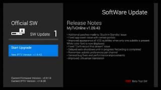 MYTVOnline Update