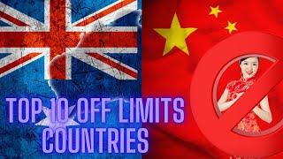 CHINA BANNED From These 10 Countries in 2025?