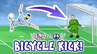 Olivier Giroud Bicycle Kick! Atletico Madrid vs Chelsea 0-1 Goals Highlights Champions League 2021