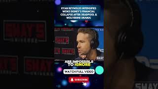 Ryan Reynolds INTENSIFIES Woke Disney's Financial Collapse After Deadpool & Wolverine Drama!  Part 6