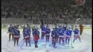 Rangers Saluting The Fans