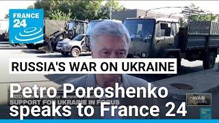 Ukraine's 'fight for existence': Poroshenko asserts 'negotiating' with Putin requires military force