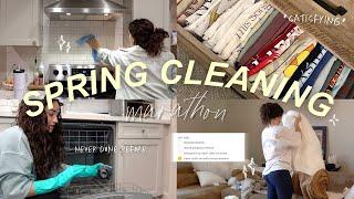 FIVE DAYS OF SPRING CLEANING VLOG  organizing, decluttering, cleaning *motivating + satisfying*