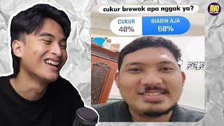 ketika lo gak paham konsep polling instagram