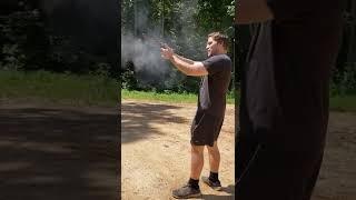 Cody shooting the Colt Anaconda 44 Magnum