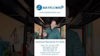 Mayflower Blacksmith Pro 8000 Car Lift Showcase Part 5 #mayflower #carlift #shorts