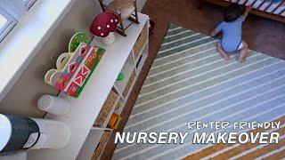 Renter Friendly Nursery Tour featuring Nestig!