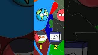 Israel vs Palestine Peacefully Settled in  nutshell animation  #countryball #funny #countries