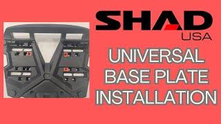 SHAD Universal Base plate installation for SH48-sh50-SH58x - SH59x and Terra Top cases.