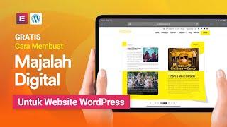 [GRATIS] Cara Membuat Majalah Digital Pada Website WordPress - Plugin 3D FlipBook!