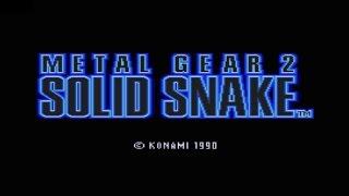 Metal Gear 2 Solid Snake #11 (Ohne Kommentar) MSX Version