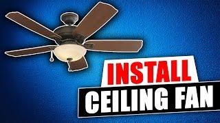 How to Install Harbor Breeze Saratoga Ceiling Fan