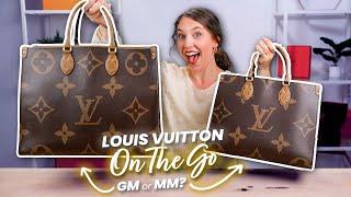 Louis Vuitton On The Go GM vs MM Review Reverse Monogram | What's In My Bag | Best Everyday LV Tote?