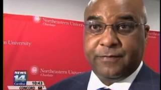 News 14 Carolina Interviews Northeastern Panelist and Bobcats COO Whitfield