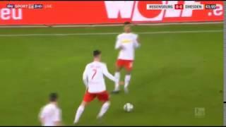 Jahn Regensburg  Dynamo Dresden  63'  1 0   Wekesser