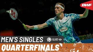 Kumamoto Masters Japan 2023 | Viktor Axelsen (DEN) [1] vs. Jonatan Christie (INA) [6] | QF