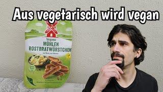 Schmecken die? Rügenwalder Mühle vegane Mühlen Rostbratwurst