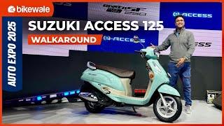 2025 Suzuki Access 125 Walkaround | Everything You Need To Know! | BikeWale