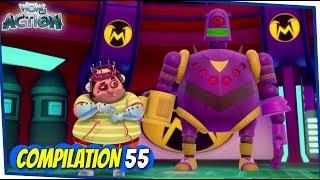 Vir The Robot Boy | Animated Series For Kids | Compilation 55 | WowKidz Action