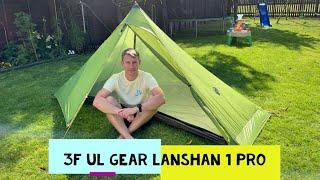 3F UL Gear Lanshan 1 Pro review - 690 gram ultralight budget tent