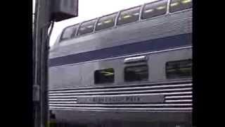 VIA's Stainless Steel Coaches including Waterton Park 1992 (before refurbishment & electric heat)