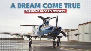 Taking Delivery of a Brand NEW Diamond DA50 RG