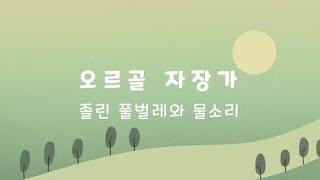 아가에게 들려주는 느린 오르골 음악 [8시간]  물가의 졸린 풀벌레 소리