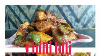 Chinese and Indian combo recipe।Chilli Idli।5 mins recipe।By Champas Kitchen।