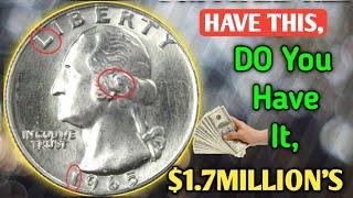 1965 Washington Quarter Coins Value | How Much is a 1965 Washington Quarter Worth Money