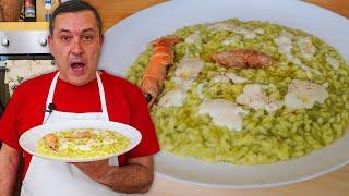 RISOTTO GAMBERI e ZUCCHINE - La Ricetta CREMOSA e BUONISSIMA