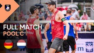 Ehlers/Wickler (GER) vs. Penninga/Heemskerk (NED) - CEV EuroBeachVolley 2024 | Pool C