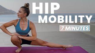 7 Minutes Hip Mobility Routine (FOLLOW ALONG)