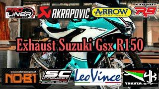 Exhaust Suzuki Gsx R150 || Arrow, Pro Liner, Akrapovic, R9, Yakuza,