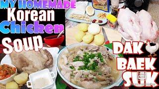 HOMEMADE DAK BAEKSUK (닭백숙) | KOREAN CHICKEN SOUP | BY: MOMMY ARNZ | ARNZ WEBlogs