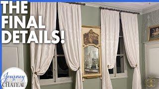 Final RENOVATION & RESTORATION Details in the CHATEAU Petit Salon - Journey to the Château, Ep. 227