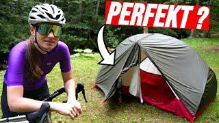 Das perfekte Bikepacking Zelt? Gravelbike Overnighter | MSR Hubba Hubba Bikepack 2