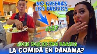 NO ESPERÁBAMOS encontrar comida tan barata en PANAMÁ. Es mas barato que EL SALVADOR? 