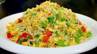 The simplest egg fried rice on the whole network, the taste of rural people, it is not greasy to eat