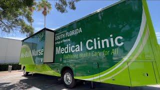 USF launches mobile "Mo-Bull" health clinic to increase healthcare accessibility