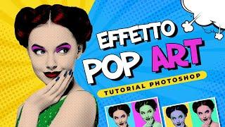 Effetto POP ART con PHOTOSHOP in stile Andy Warhol