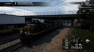 A Helping Hand - CSX Heavy Haul: Sand Patch Grade - EMD SD40-2 CSX - Train Sim World 4