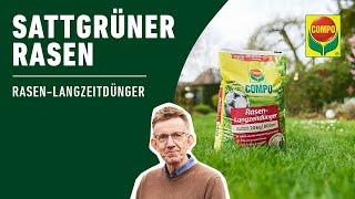 COMPO Rasen-Langzeitdünger - die wichtigsten Vorteile