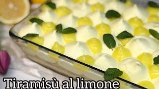  Lemon tiramisu without cooking ready in a flash 