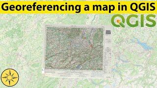 Georeferencing a map in QGIS