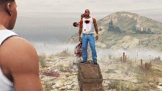 GTA 5 - How to Respawn CJ after Final Mission in GTA 5 (secret mission Carl johnson)