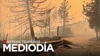 Los incendios dejan imágenes de destrucción de California en medio del calor | Noticias Telemundo