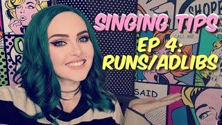 Bianca's Singing Tips - How to: Vocal Runs/Adlibs