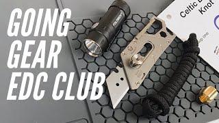 Unboxing (Unbagging) Going Gear EDC Club: 3rd Month of EDC Gear for True EDC Fans
