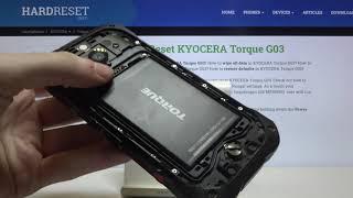 How to Insert SIM and SD to KYOCERA Torque G03 – Insert SIM & Memory Cards