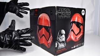 THE BLACK SERIES CAPTAIN CARDINAL ELECTRONIC HELMET